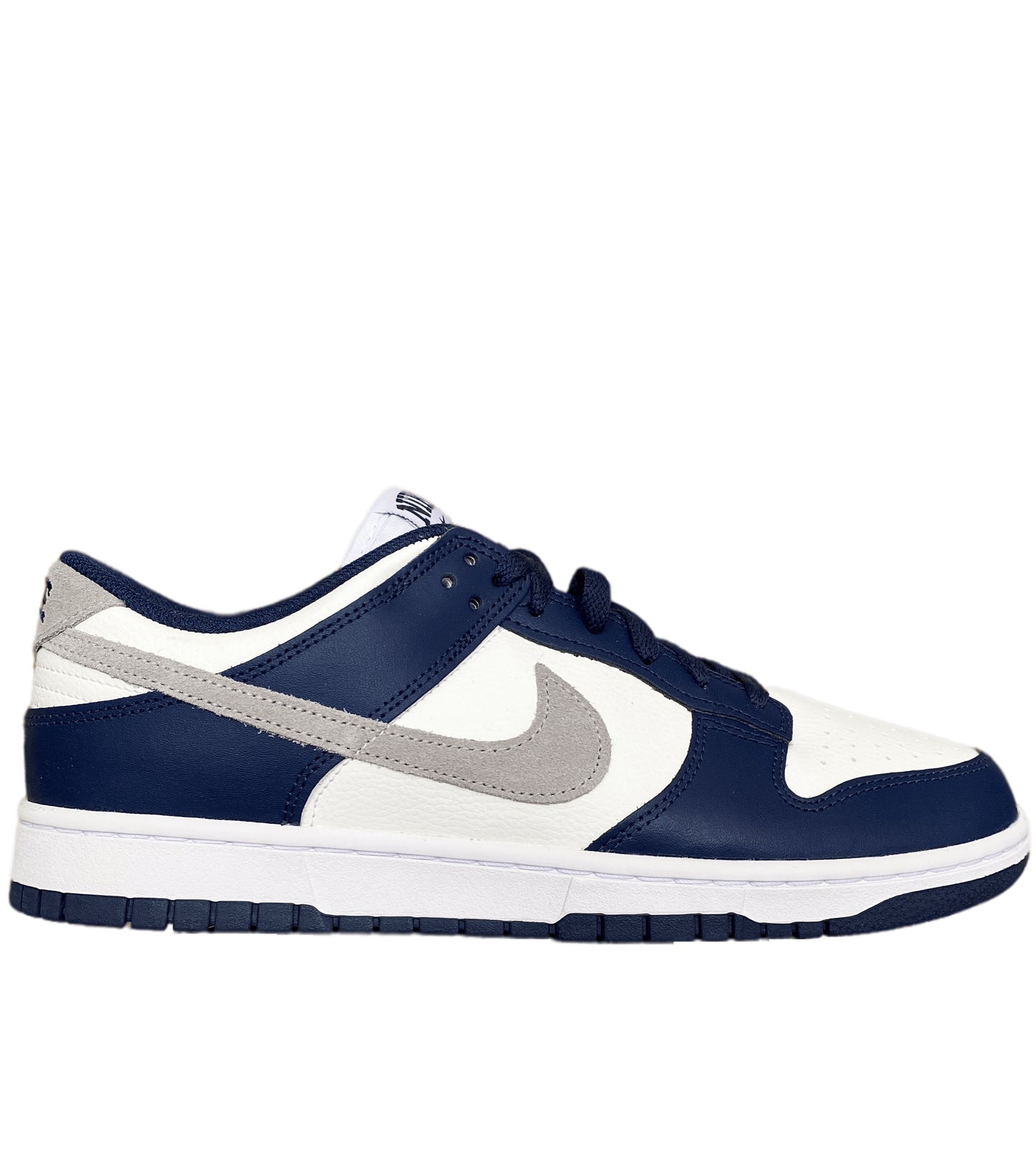NIKE DUNK LOW "SUMMIT WHITE MIDNIGHT NAVY"