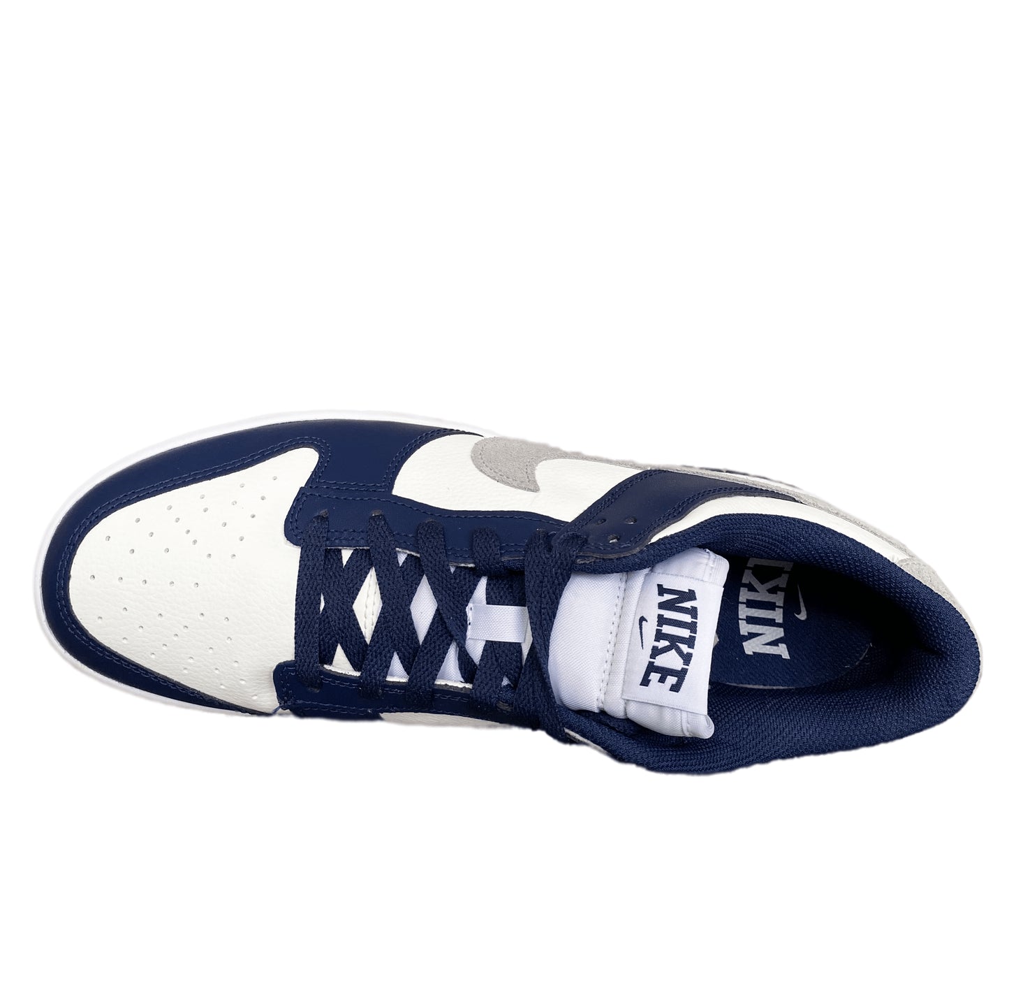NIKE DUNK LOW "SUMMIT WHITE MIDNIGHT NAVY"