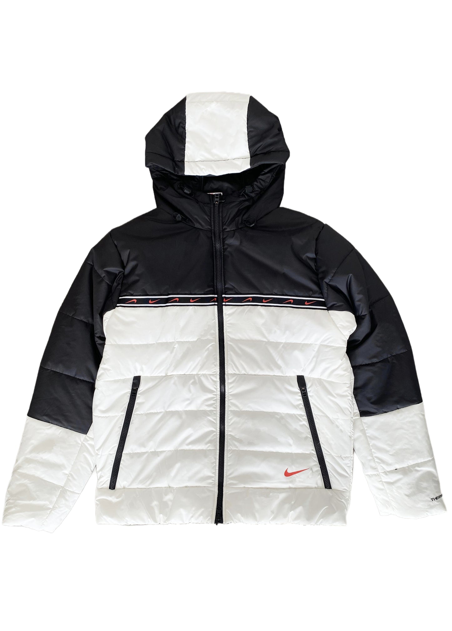 PÁNSKÁ BUNDA NIKE REPEAT "ČERNÁ, BÍLÁ / BLACK,WHITE"