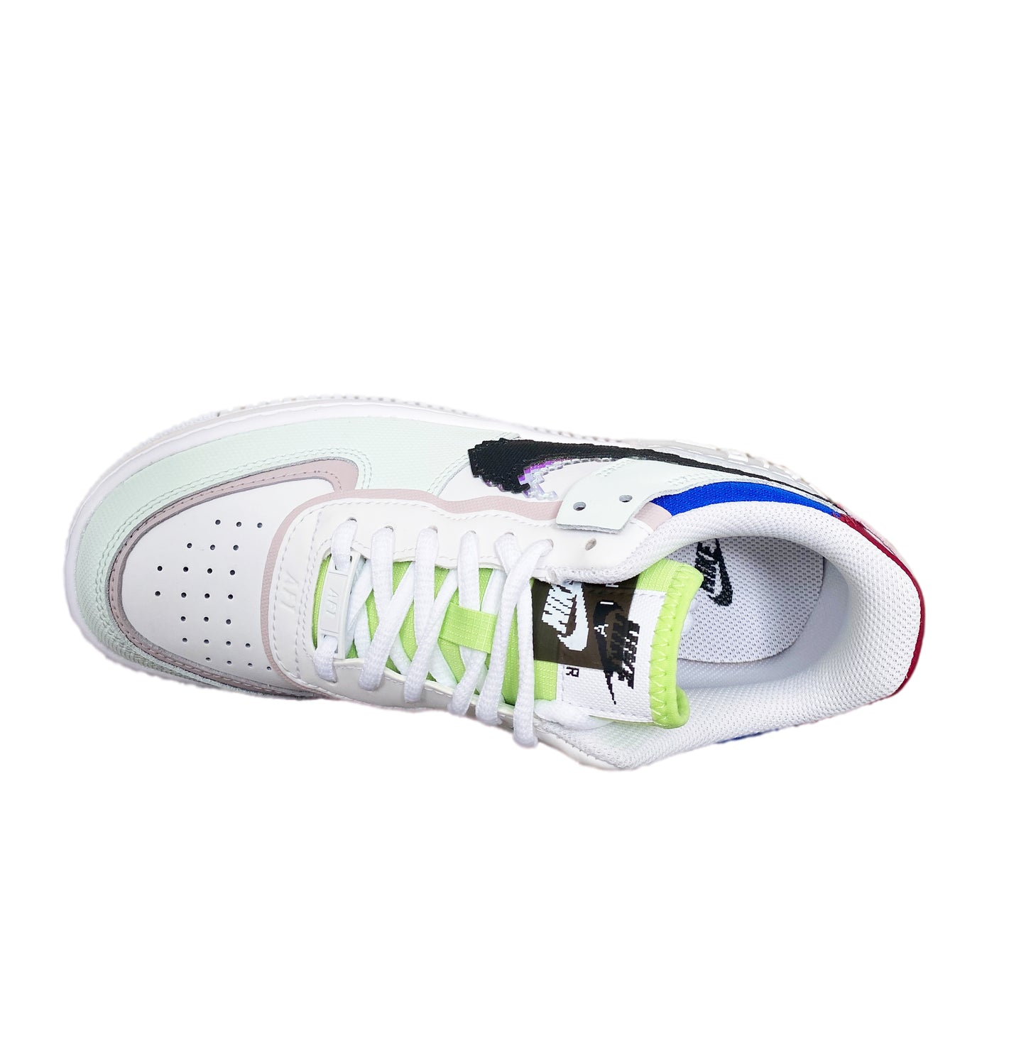NIKE AIR FORCE 1 LOW SHADOW "8 BIT BARELY GREEN" W