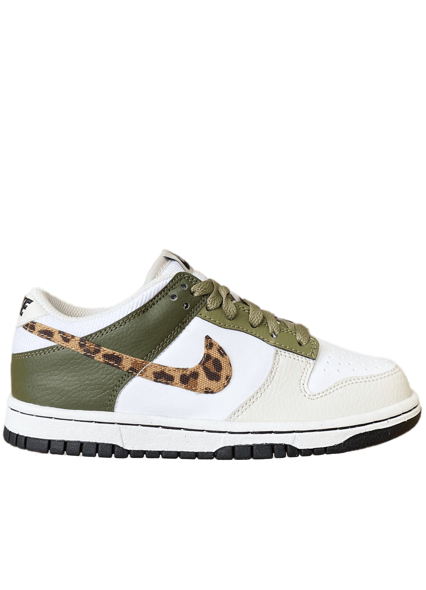 NIKE DUNK LOW "OLIVE LEOPARD" GS