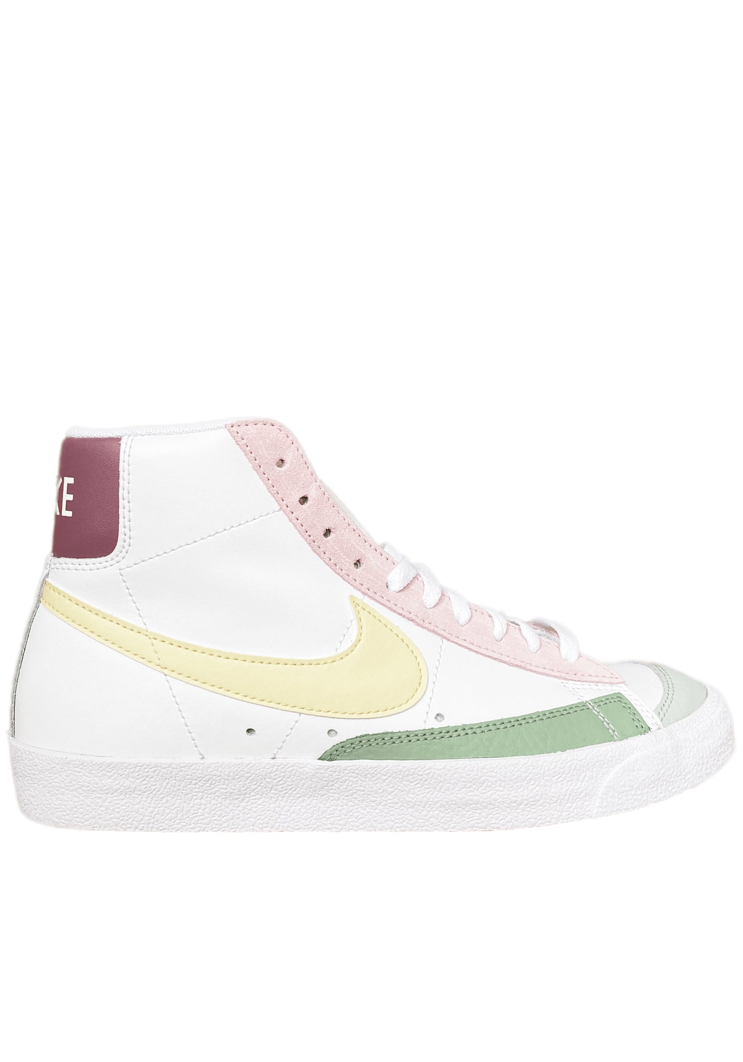 NIKE BLAZER MID 77 "WHITE PINK GREEN YELLOW" W