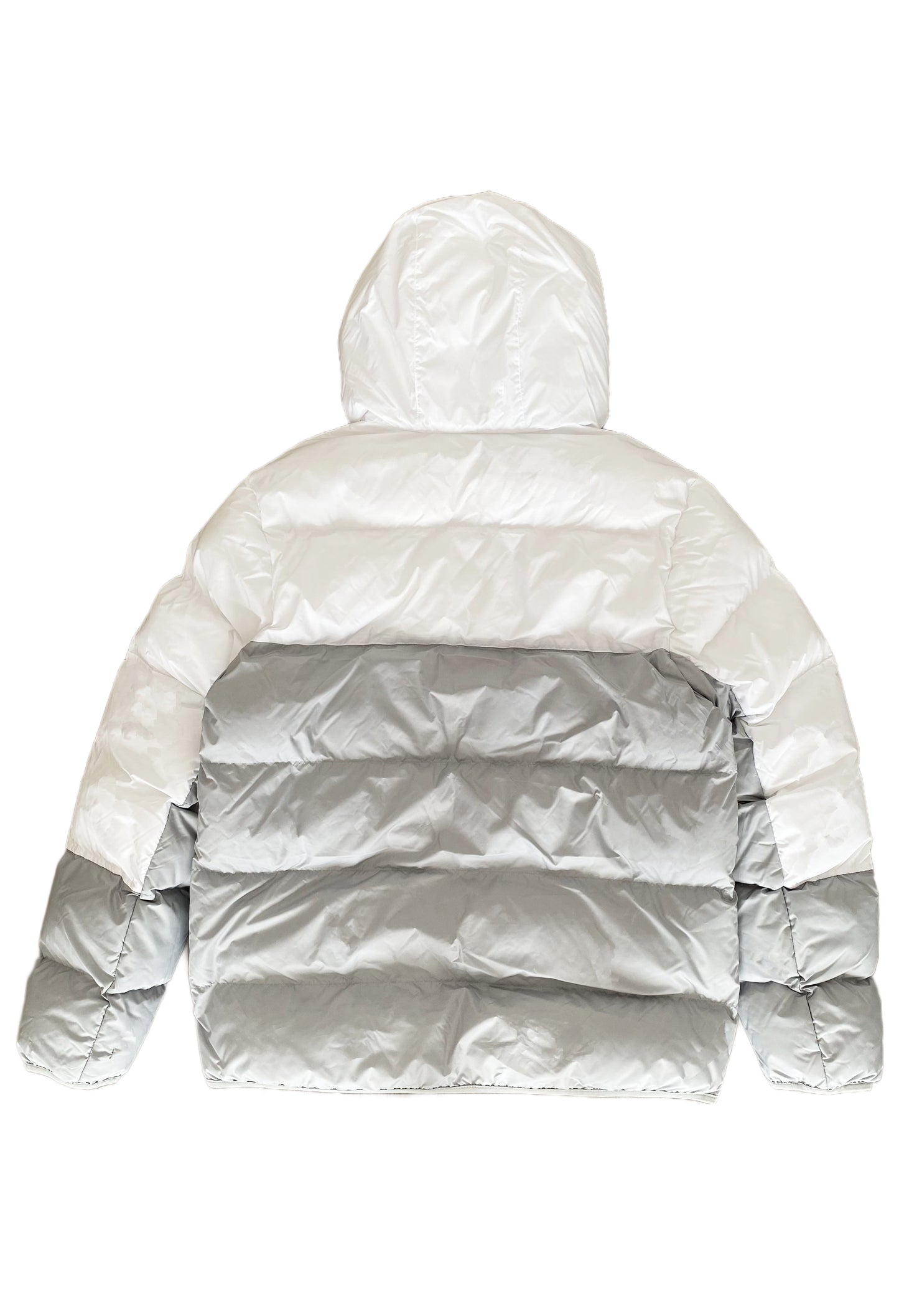 PÁNSKÁ ZIMNÍ BUNDA NIKE WINDRUNNER PRIMALOFT " BÍLÁ, ŠEDÁ / WHITE, GREY"