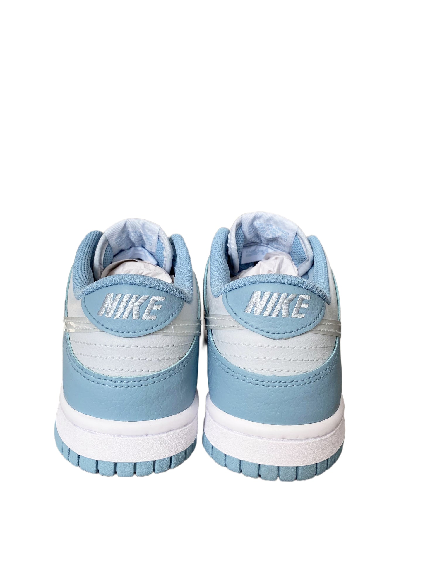 NIKE DUNK LOW " CLEAR BLUE SWOOSH " GS