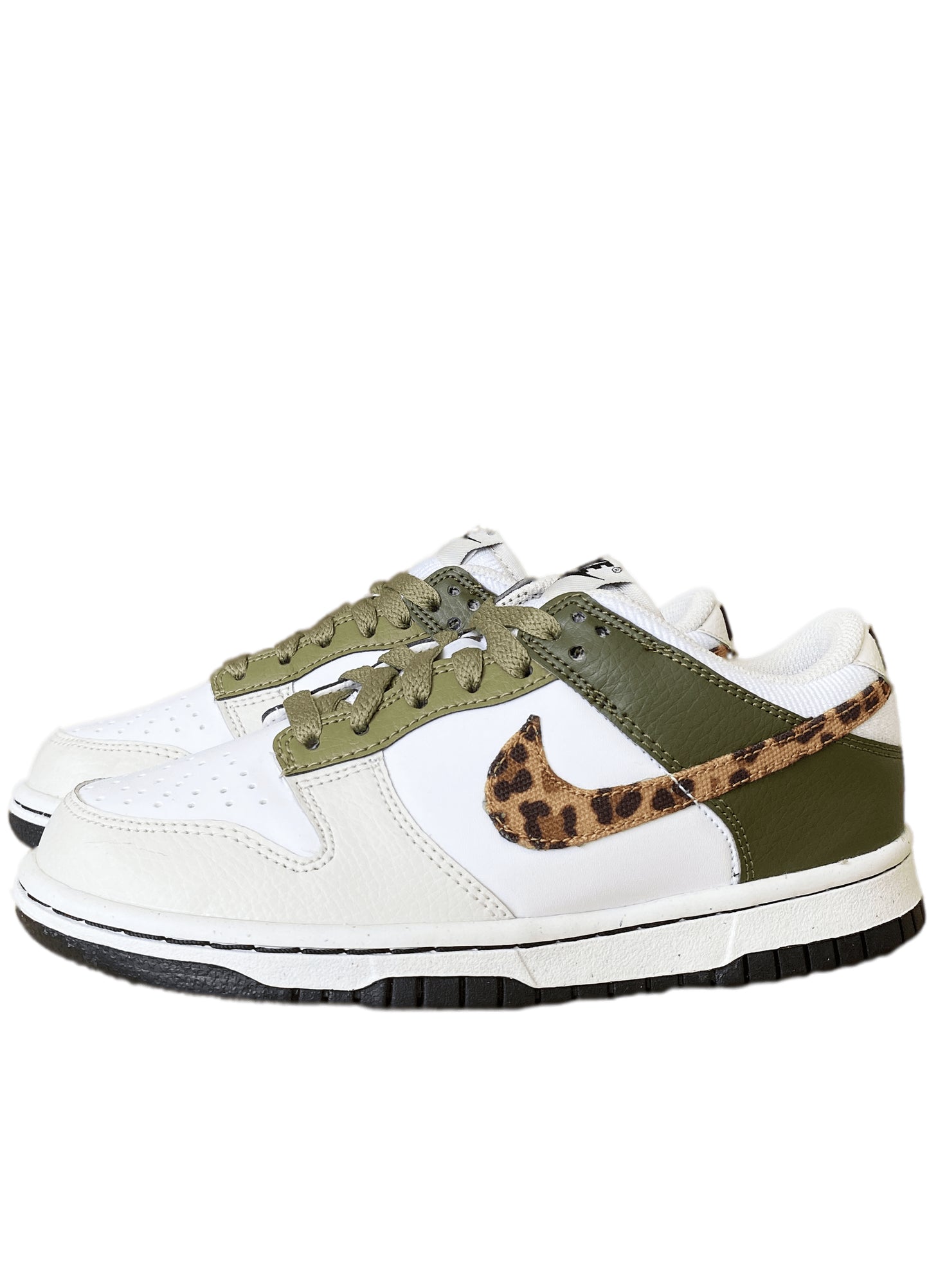 NIKE DUNK LOW "OLIVE LEOPARD" GS