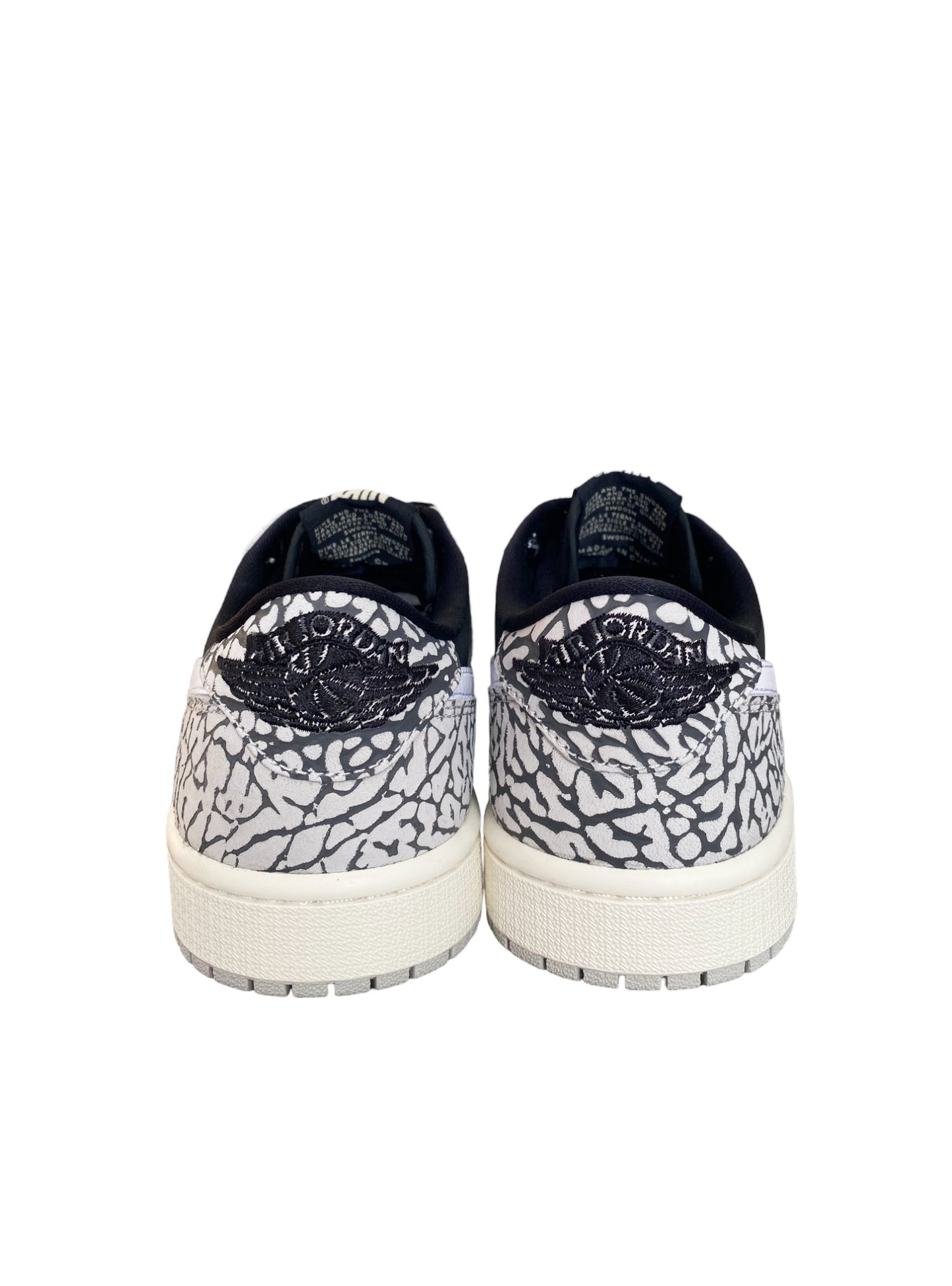 JORDAN 1 RETRO LOW OG "BLACK CEMENT" W