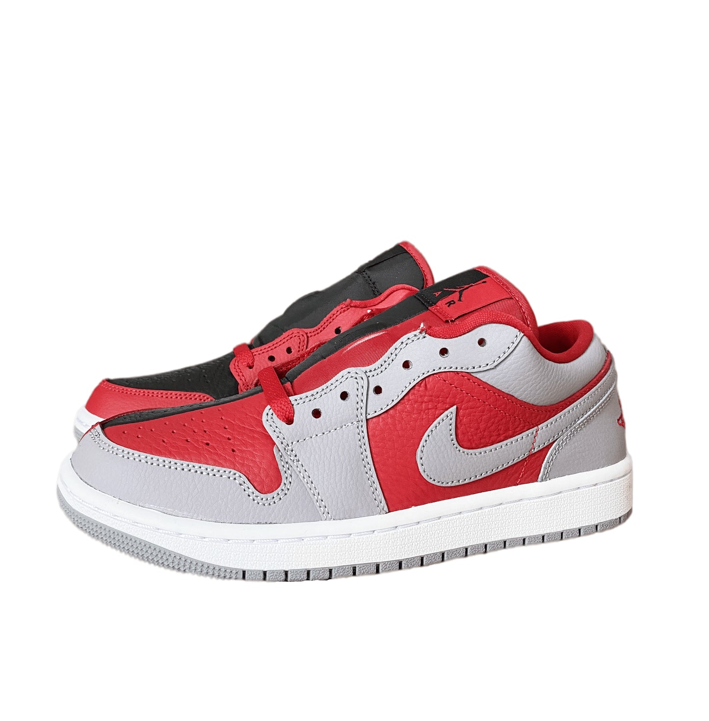 JORDAN 1 LOW SE "HOMAGE SPLIT GYM RED CEMENT GREY" W