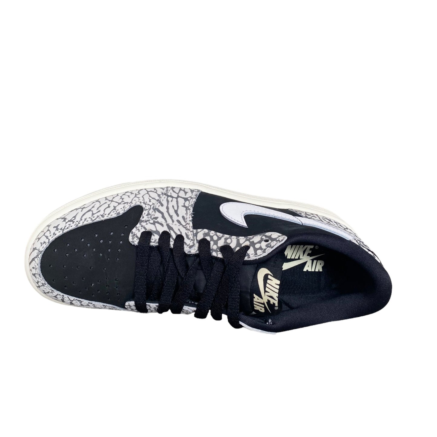 JORDAN 1 RETRO LOW OG "BLACK CEMENT" W
