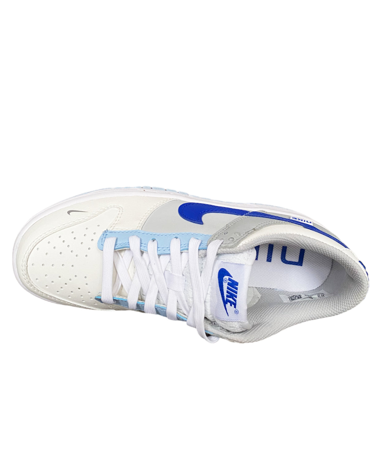 NIKE DUNK LOW "IVORY HYPER ROYAL" GS