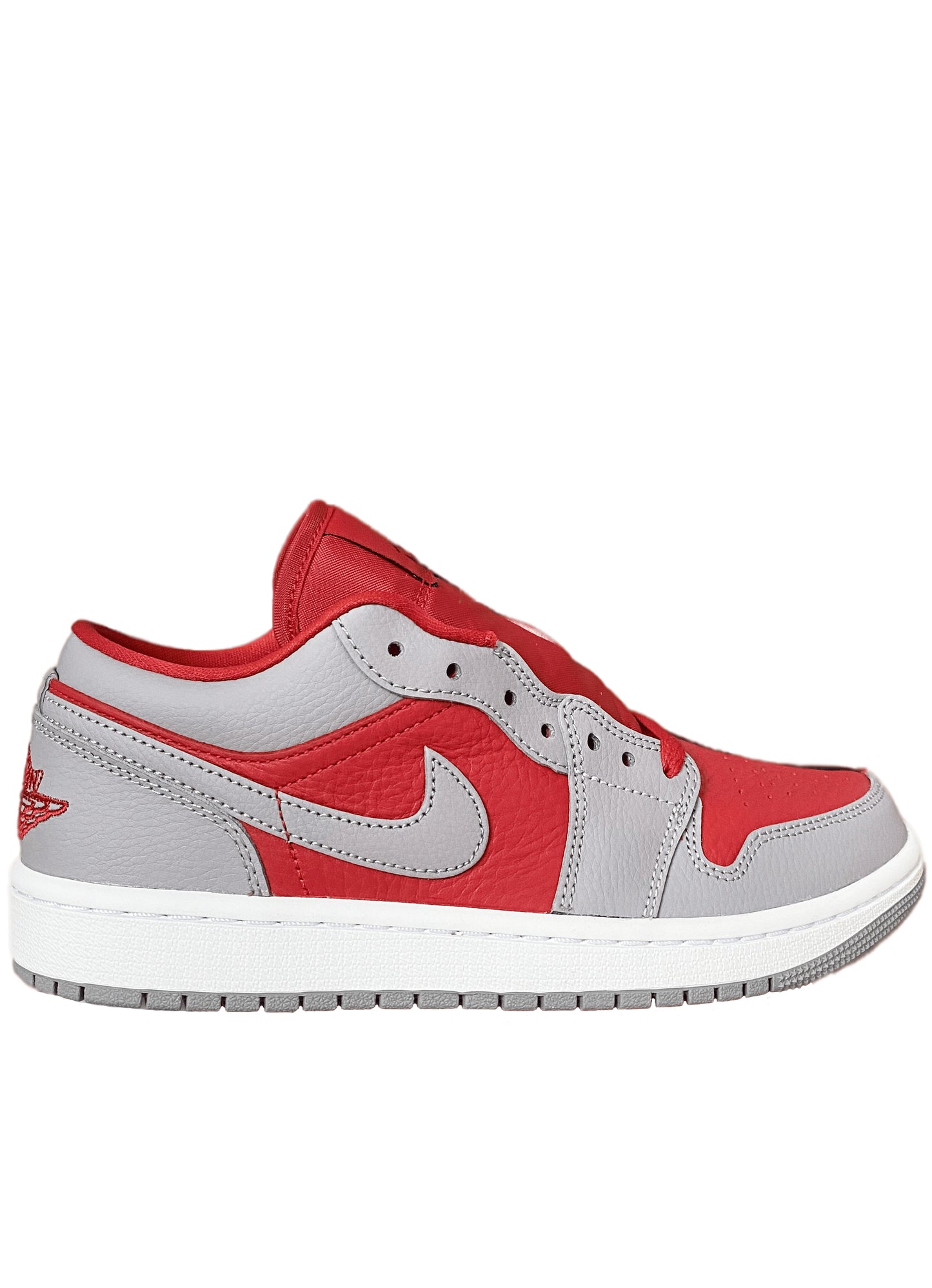 JORDAN 1 LOW SE "HOMAGE SPLIT GYM RED CEMENT GREY" W