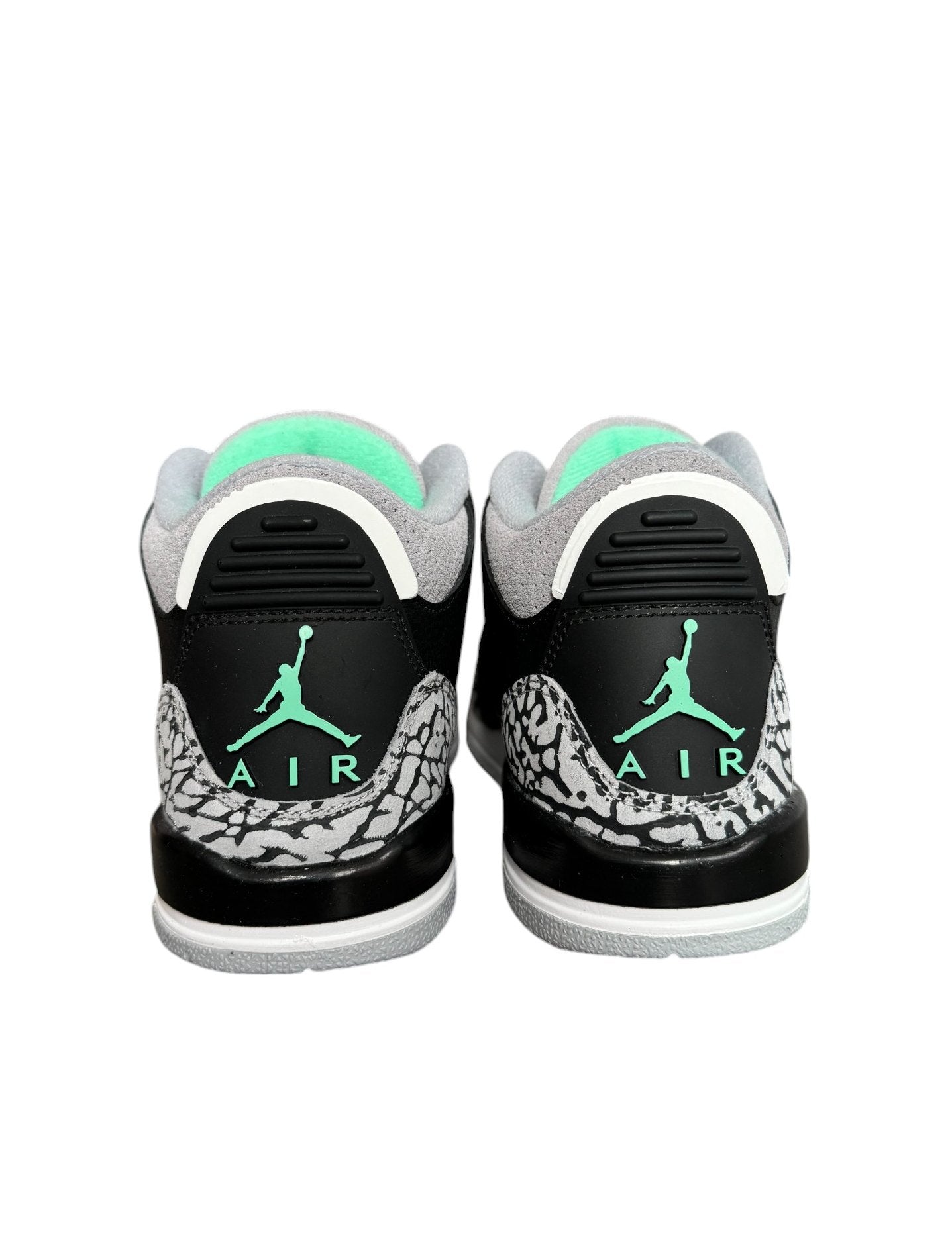 JORDAN 3 RETRO "GREEN GLOW" GS