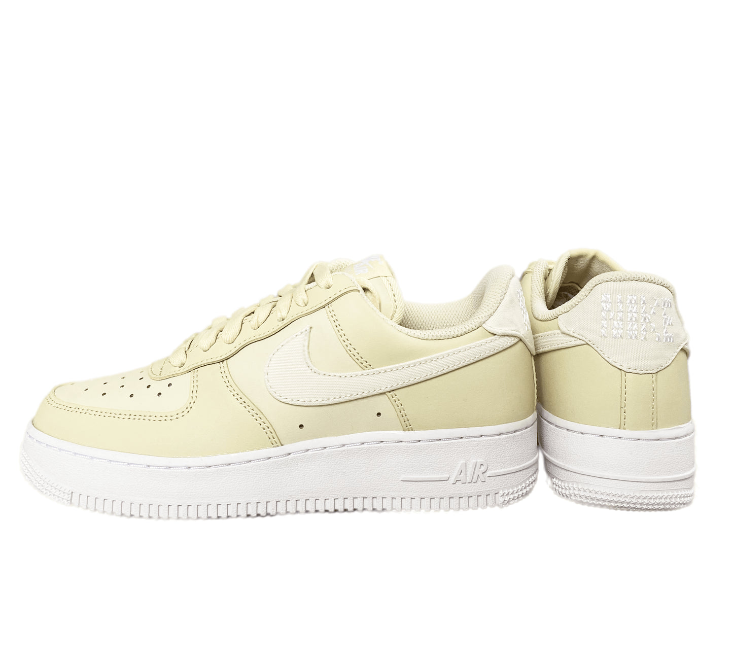 NIKE AIR FORCE 1 07 ESS "WHITE YELLOW"(W)