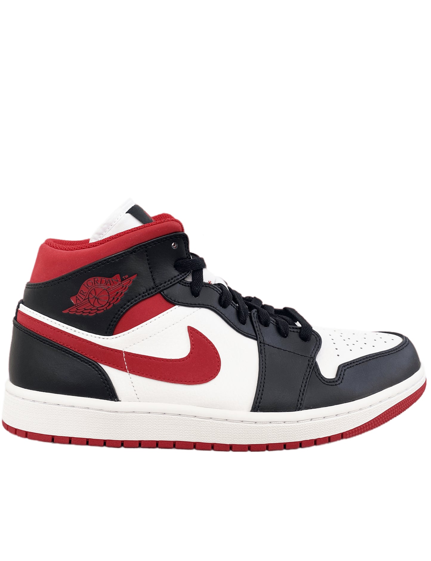 JORDAN 1 MID "GYM RED BLACK WHITE