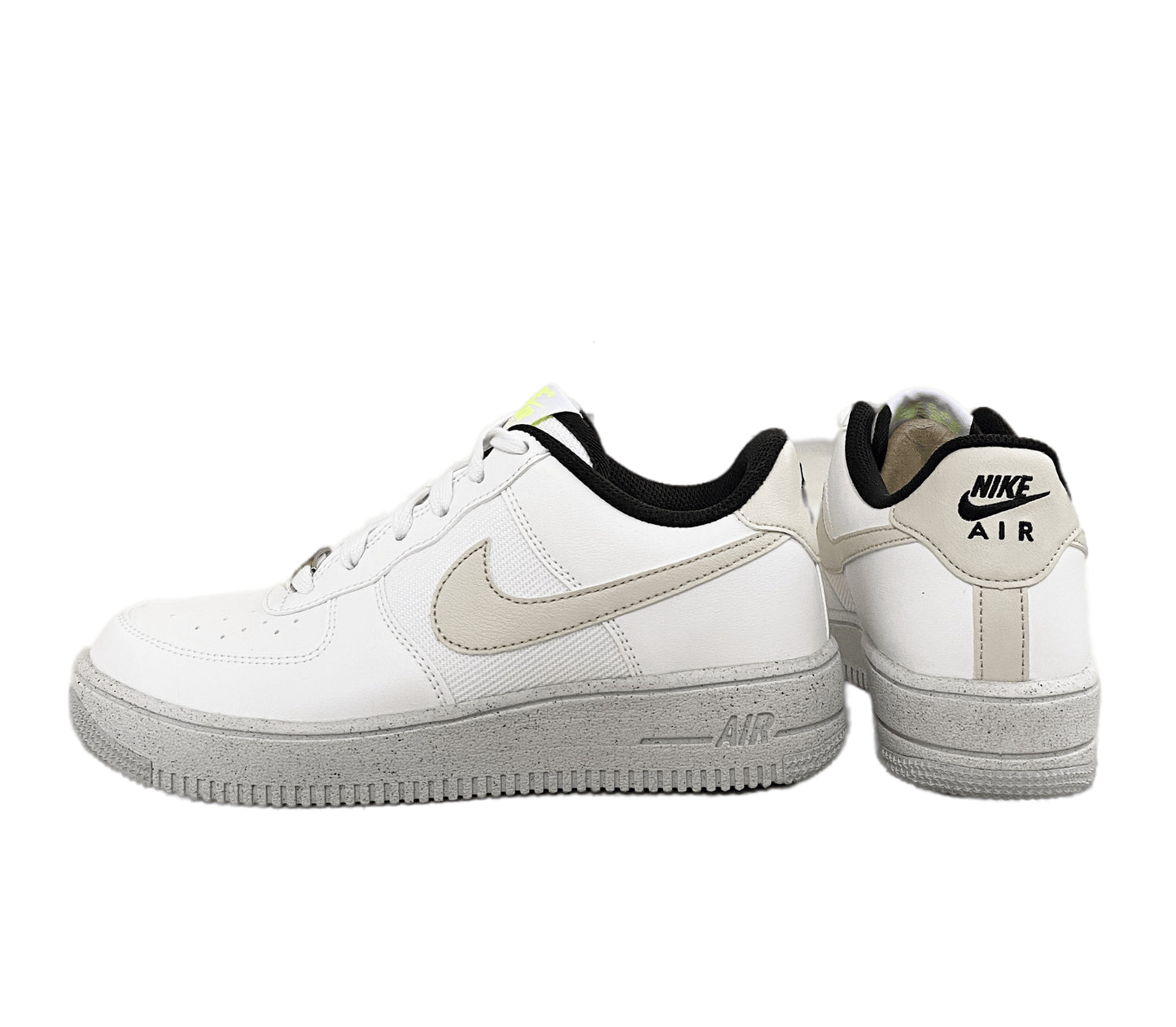 NIKE AIR FORCE 1 LOW CRATER "WHITE LIGT BONE" NEXT NATURE (GS)