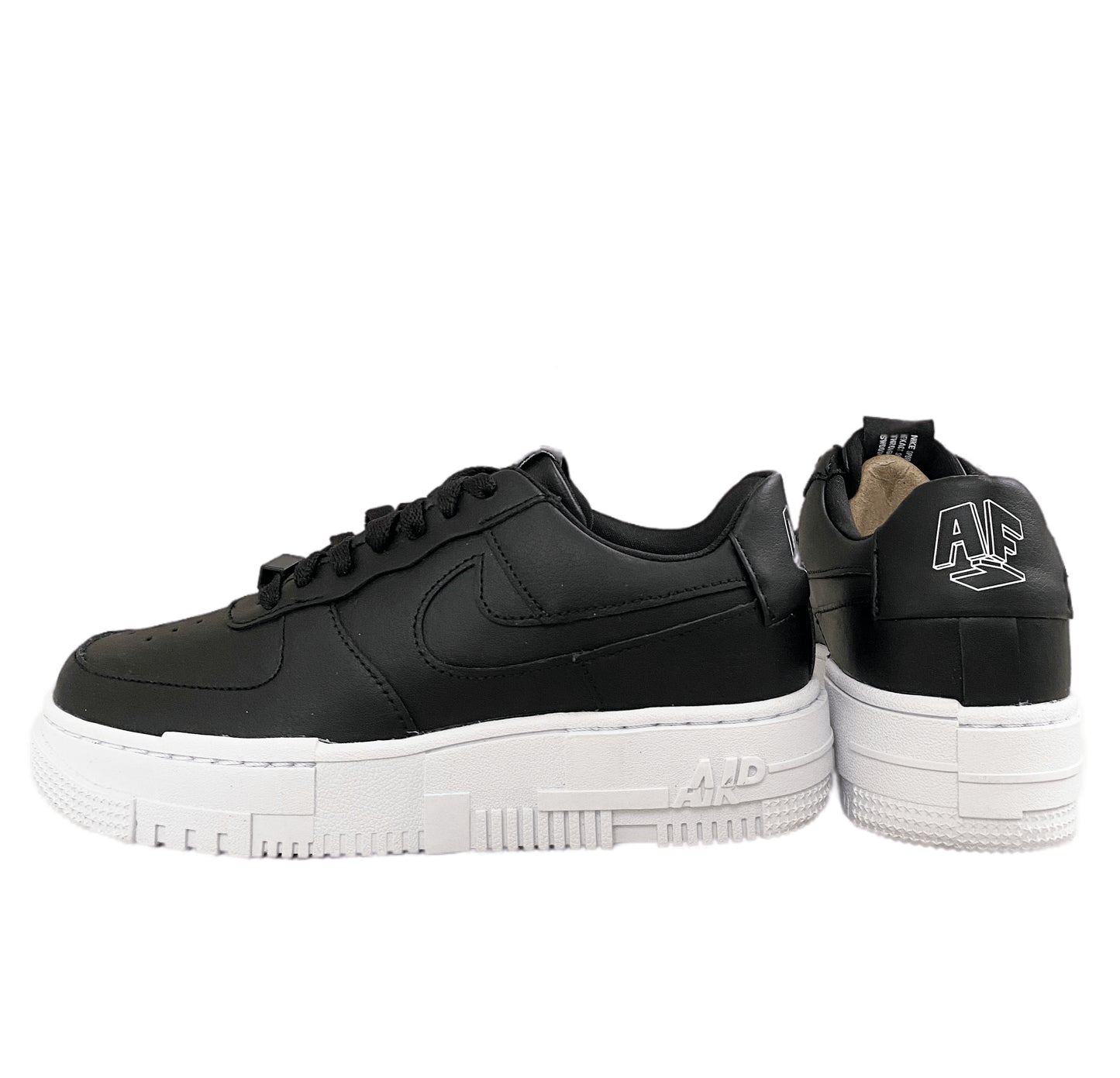 NIKE AIR FORCE 1 PIXEL "BLACK WHITE"(W)