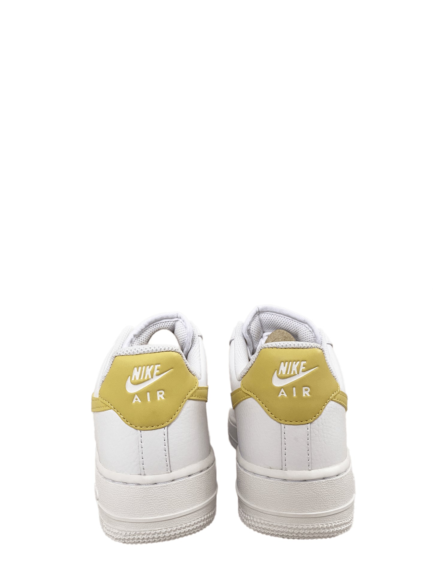 NIKE AIR FORCE 1 07 "WHITE SATURN GOLD WHITE WHITE" (W)
