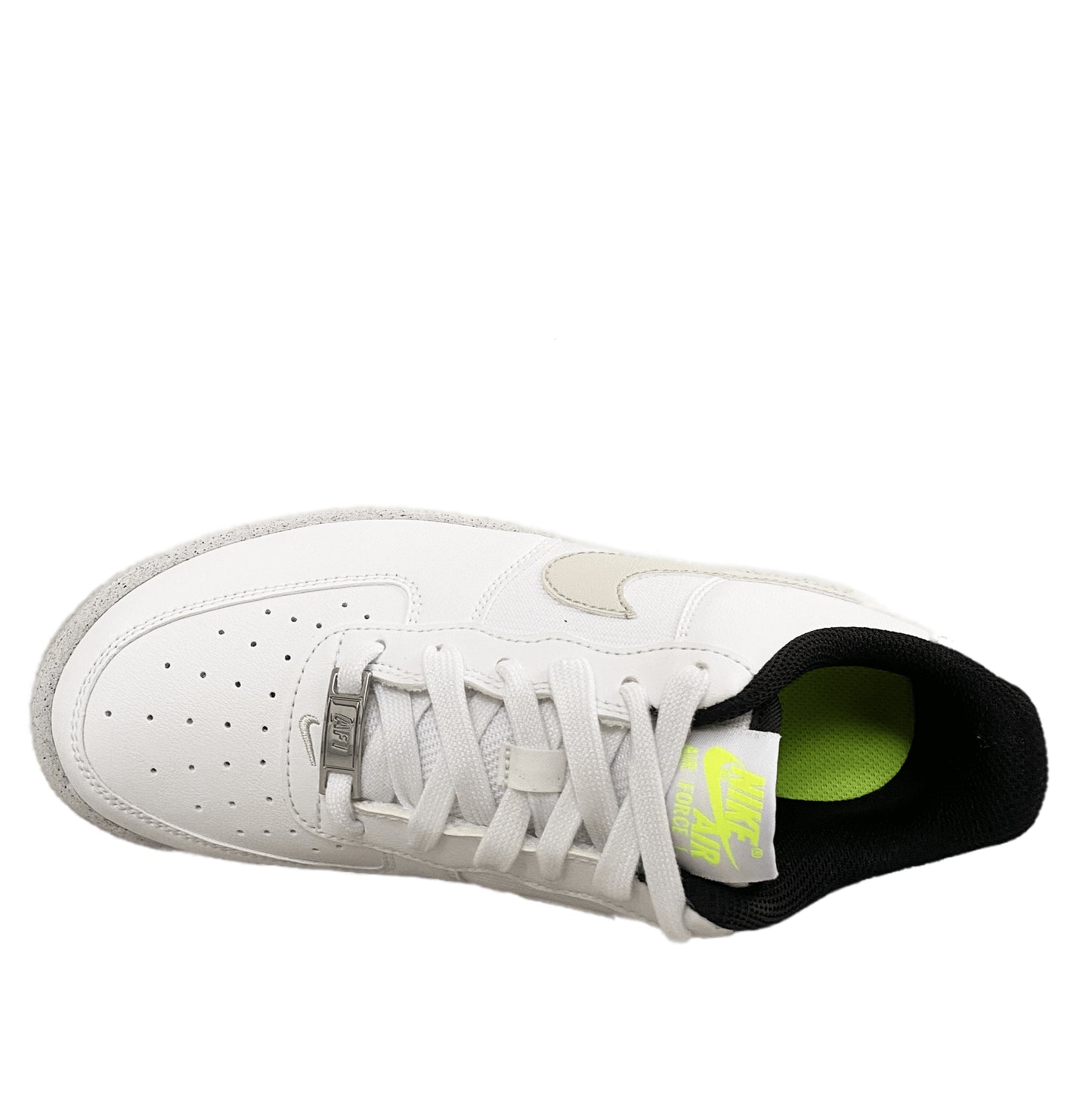 NIKE AIR FORCE 1 LOW CRATER "WHITE LIGT BONE" NEXT NATURE (GS)