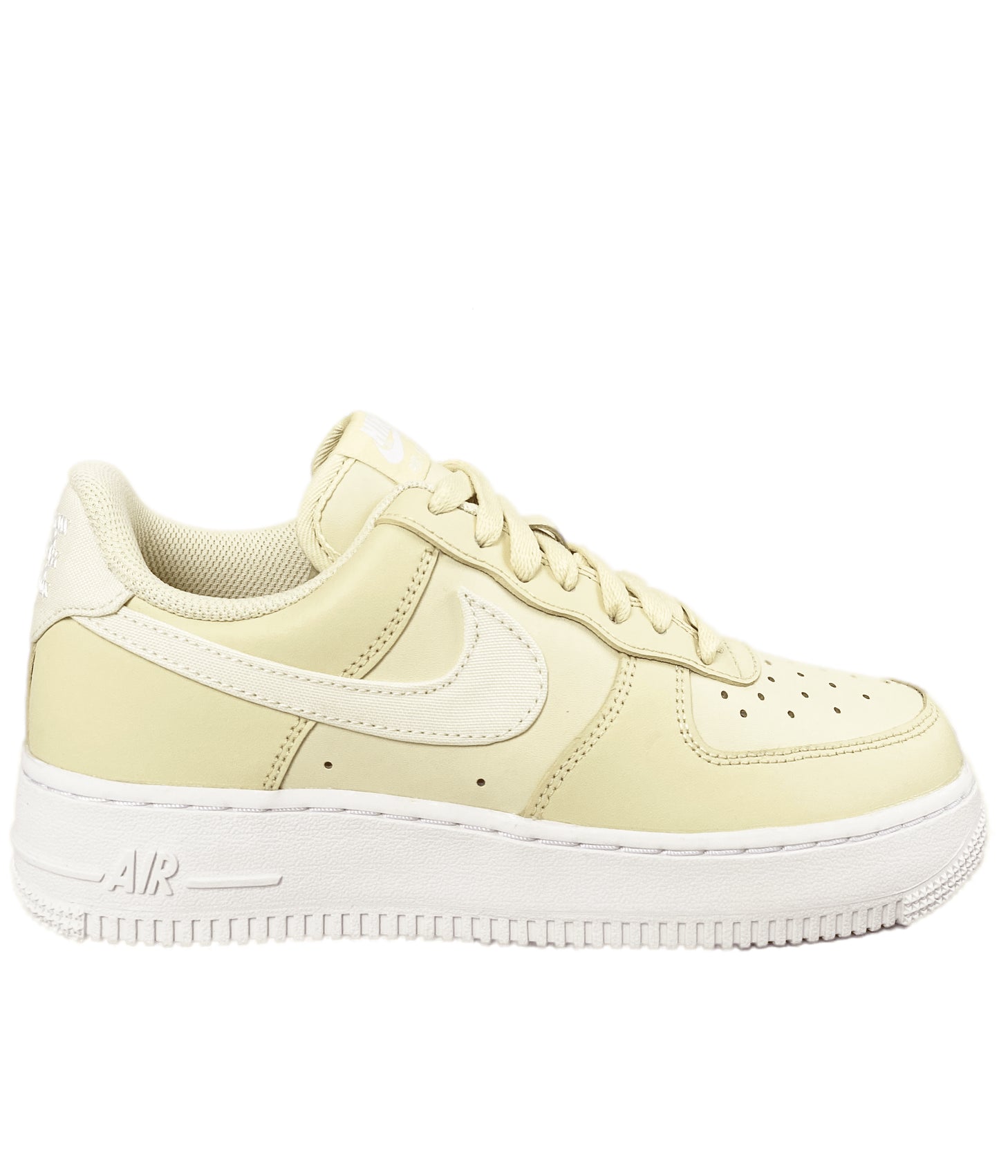 NIKE AIR FORCE 1 07 ESS "WHITE YELLOW"(W)