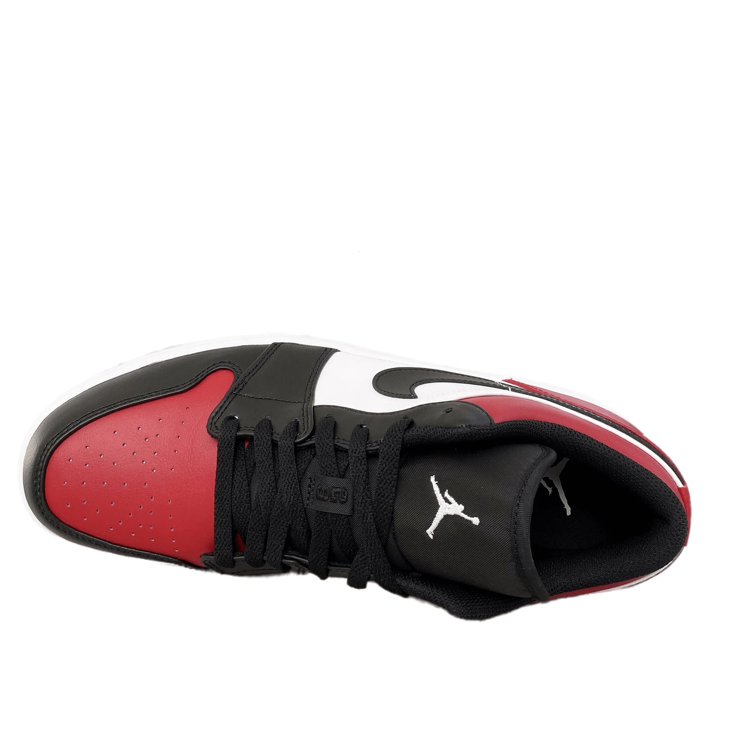 JORDAN 1 LOW "BRED TOE"