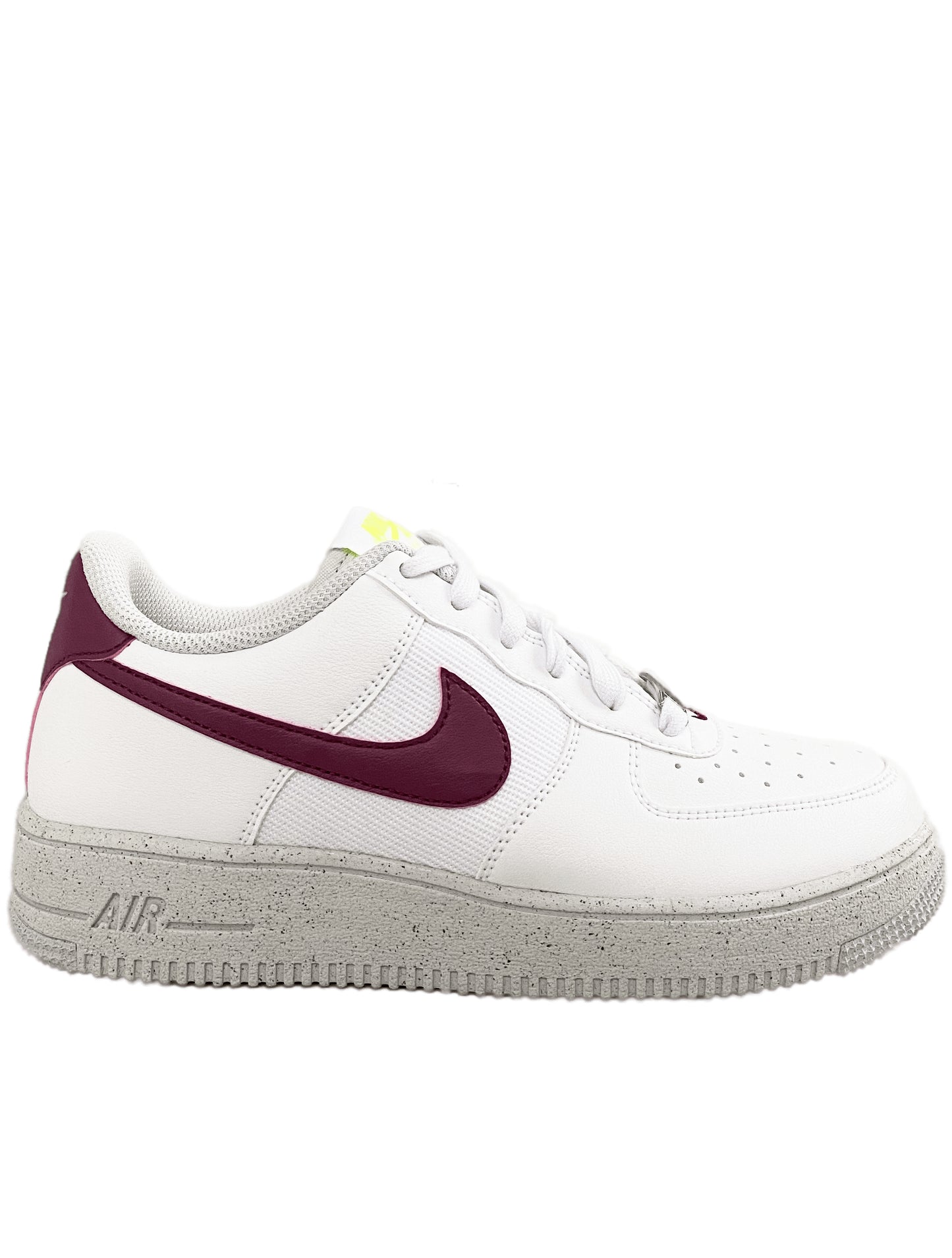 NIKE AIR FORCE 1 LOW CRATER "WHITE SANGRIA" NEXT NATURE (GS)