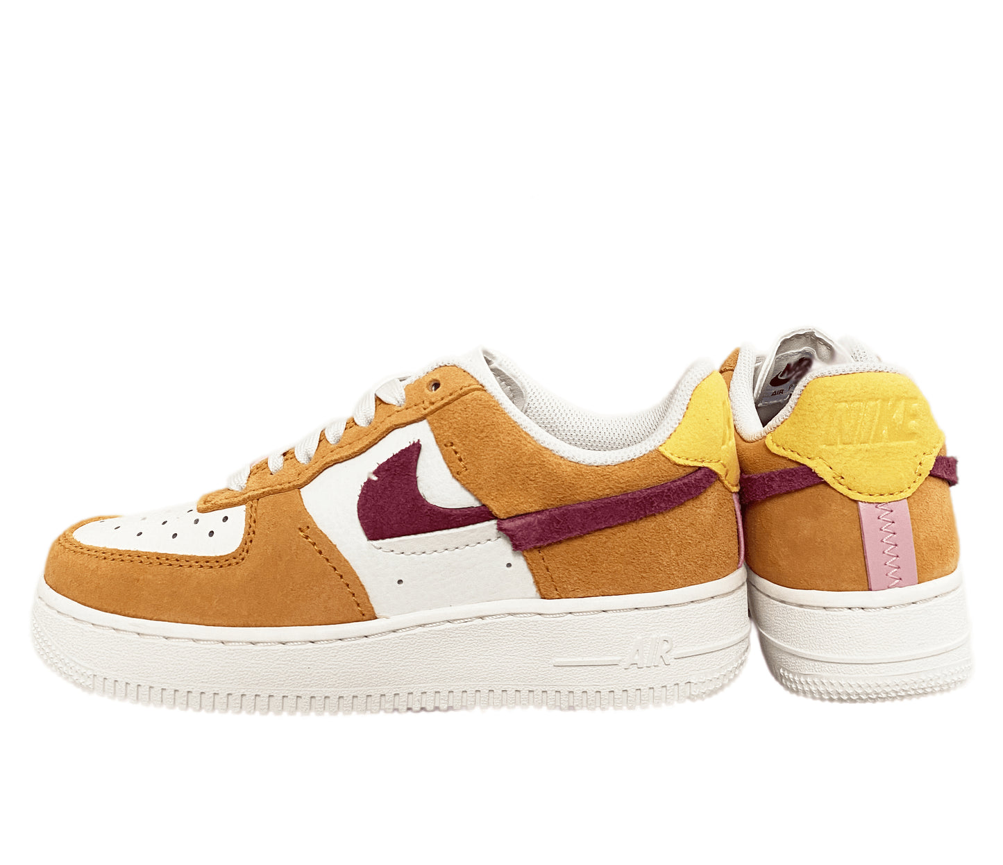 NIKE AIR FORCE 1 LOW LXX "SAIL/RUSH MAROON-SUNSET"(W)