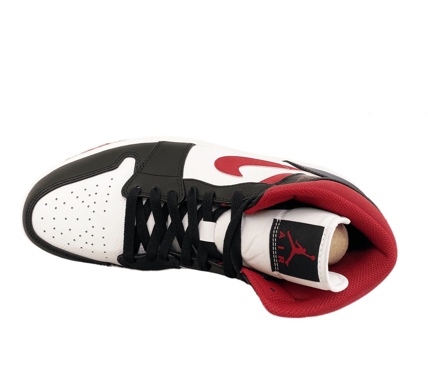JORDAN 1 MID "GYM RED BLACK WHITE