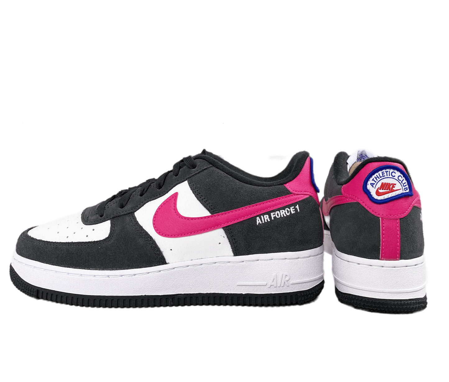 NIKE AIR FORCE 1 LOW "ATHLETIC CLUB BLACK PINK PRIME"(GS)