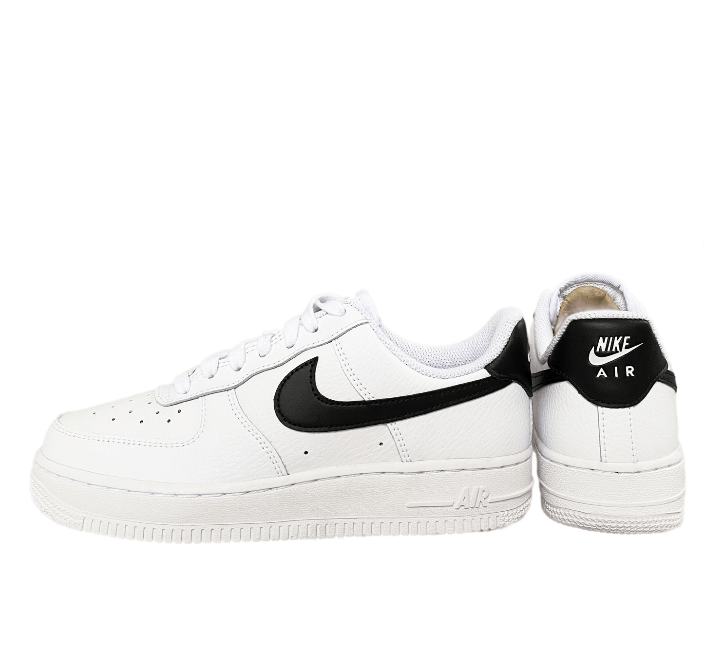 NIKE AIR FORCE 1 LOW "WHITE BLACK" (W)