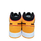 JORDAN 1 MID SE "BLACK VIVID ORANGE" GS