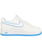 NIKE AIR FORCE 1 07 LOW " WHITE UNIVERSITY BLUE SOLE "