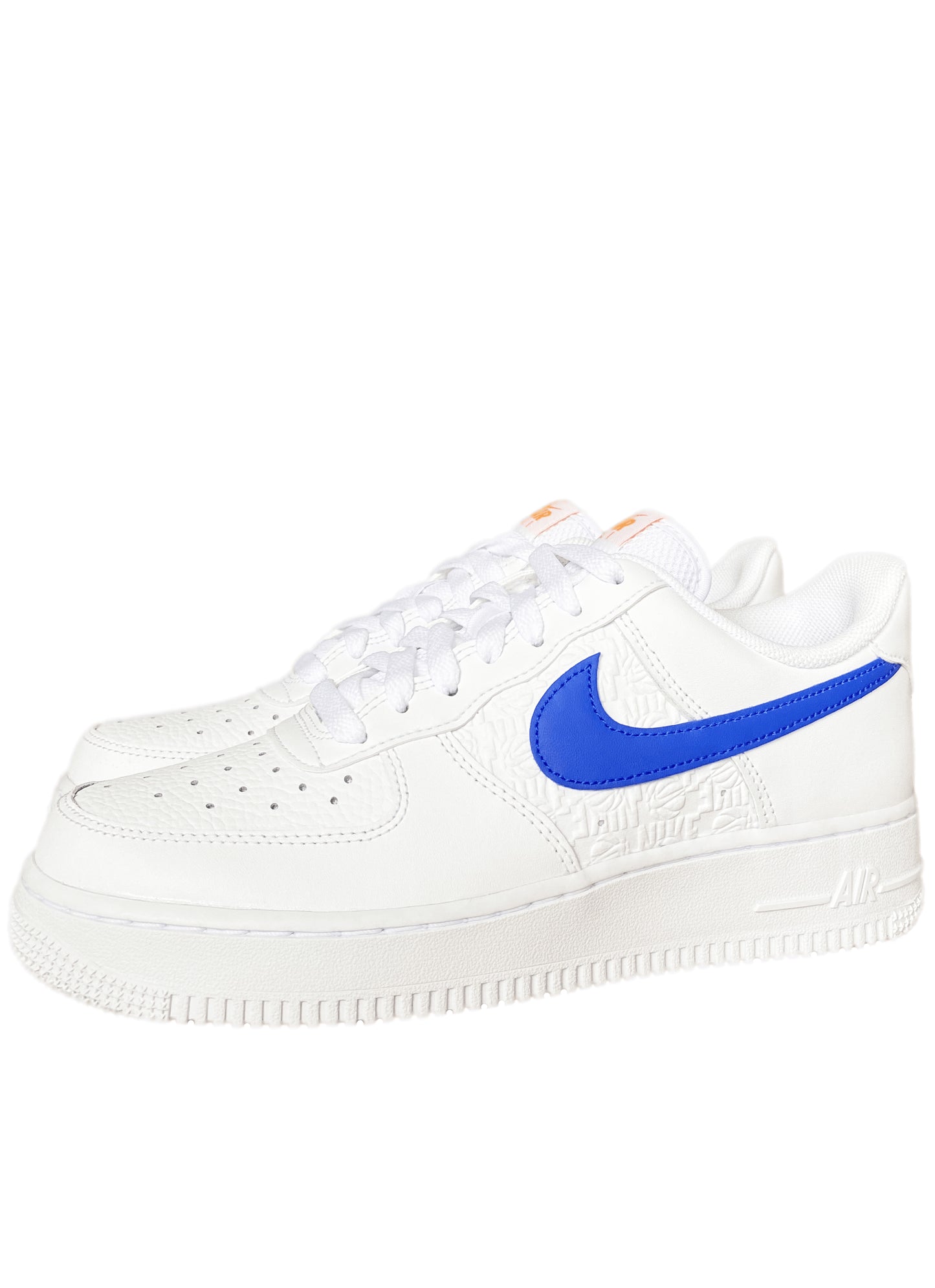 NIKE AIR FORCE 1 07 LOW " WHITE/RACER BLUE "