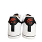 NIKE AIR FORCE 1 LOW 07 "WHITE BLACK HABANERO RED "