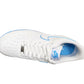 NIKE AIR FORCE 1 07 LOW " WHITE UNIVERSITY BLUE SOLE "