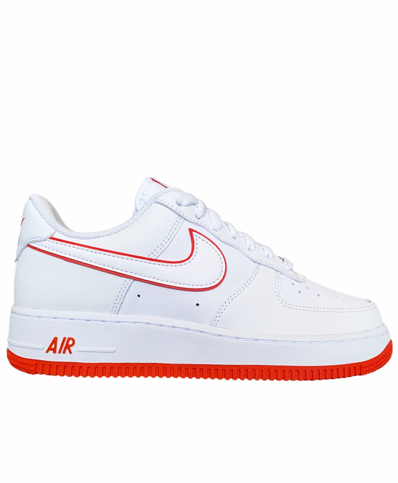 NIKE AIR FORCE 1 LOW 07 "WHITE PICANTE RED"