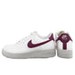 NIKE AIR FORCE 1 LOW CRATER "WHITE SANGRIA" NEXT NATURE (GS)