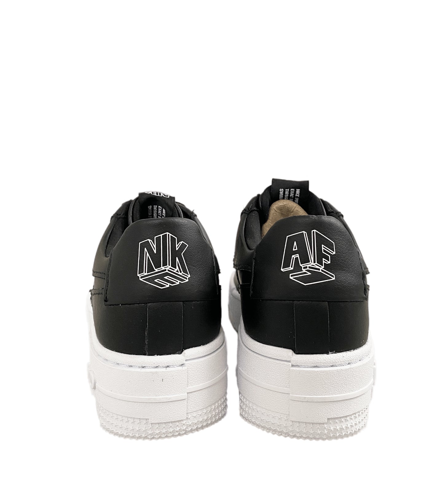 NIKE AIR FORCE 1 PIXEL "BLACK WHITE"(W)